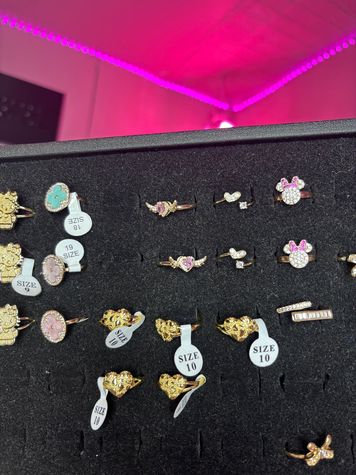 Gold plated nugget heart ring