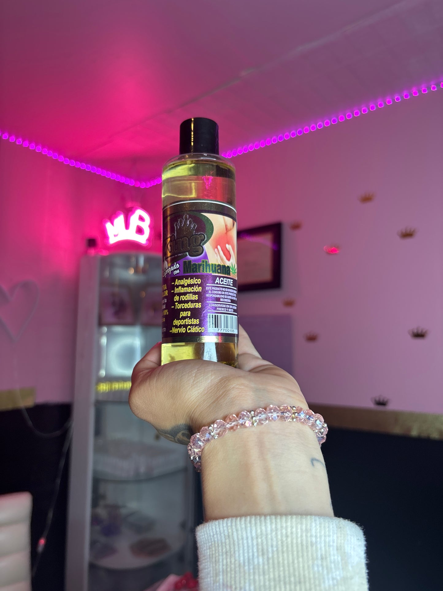 Aceite arnica mas ajo king