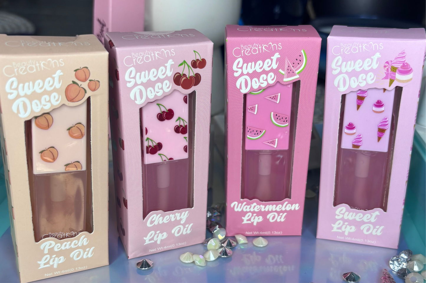 Beauty Creations sweet dose lip oils