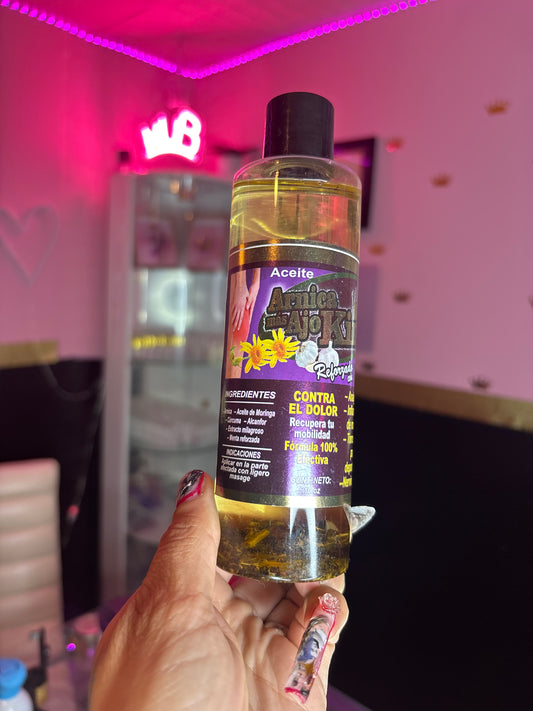 Aceite arnica mas ajo king