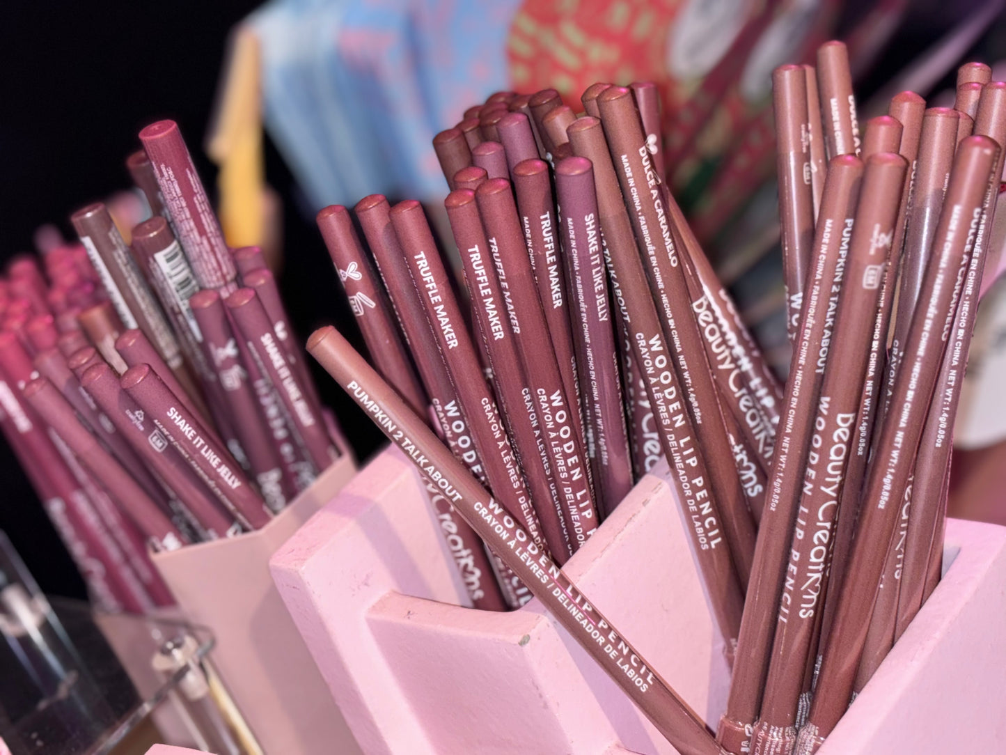 Beauty Creations wood lip pencils