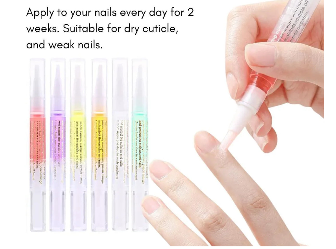 Cuticle oil pens